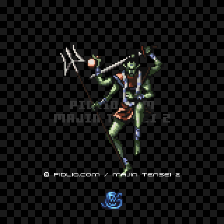 インドラジットの画像 - 魔神転生2・悪魔図鑑
