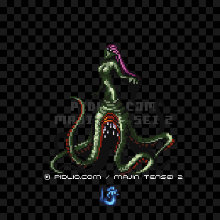 スキュラの画像 - 魔神転生2・悪魔図鑑