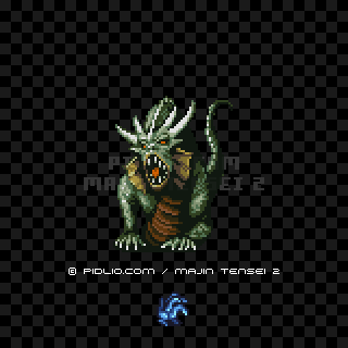 ペンドラゴンの画像 - 魔神転生2・悪魔図鑑