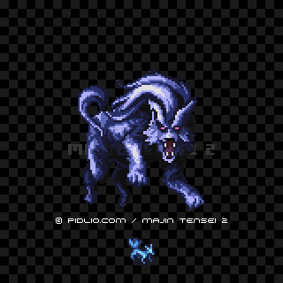 フェンリルの画像 - 魔神転生2・悪魔図鑑